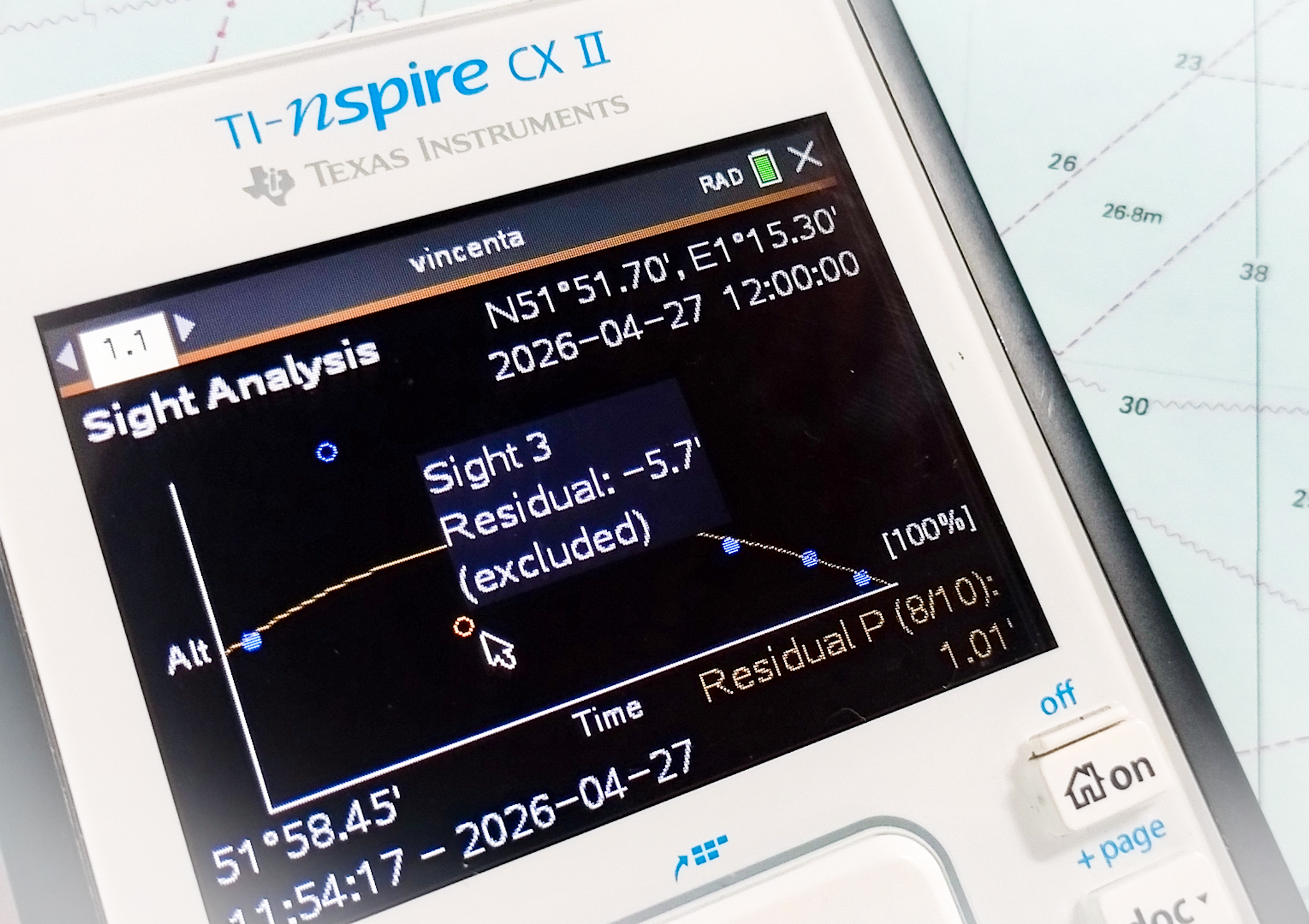 TI-Nspire CX calculator
